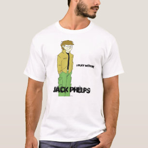 Camiseta Jack cartoonized, Jack Phelps, yo juega con el