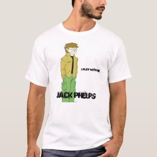 Camiseta Jack cartoonized, Jack Phelps, yo juega con el