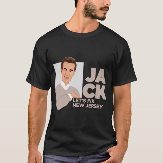 CAMISETA JACK CIATTARELLI, REPUBLICANO, VOTE, NUEVA JERSEY, (Anverso)