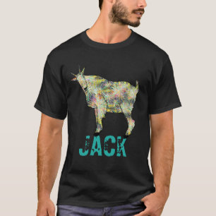 Camiseta Jack Colorful Funky Raro Gota Gracioso Arte Animal