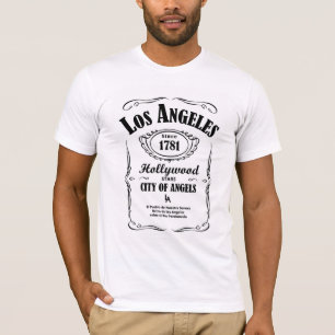 Camiseta Jack Daniels L.A. - Blanco