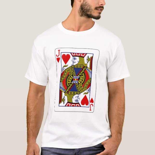 Camiseta Jack de corazones (Anverso)