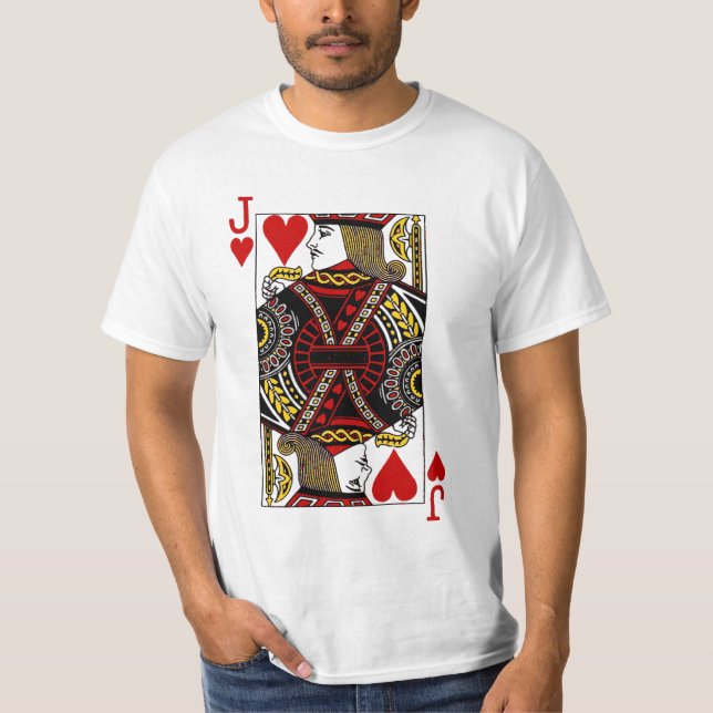 Camiseta Jack de corazones (Anverso)