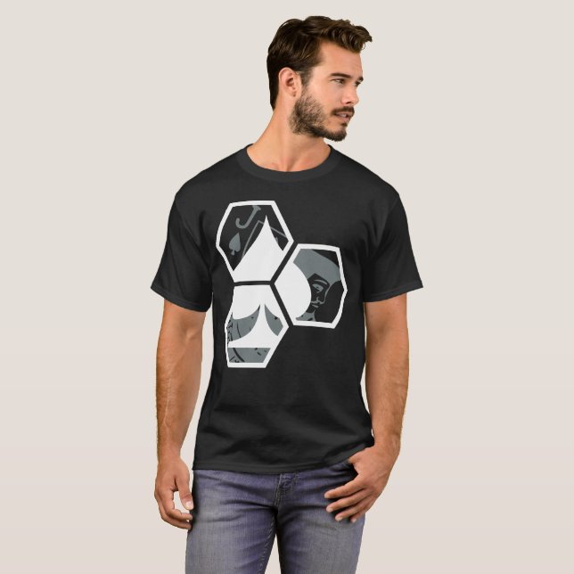 Camiseta Jack de las espadas modernas (Anverso completo)
