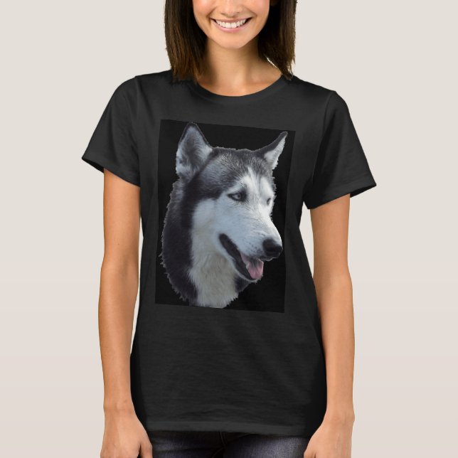Camiseta Jack el Husky Siberiano (Anverso)