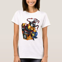 Jack en la caja y arte de fantasía de Gótico de ha