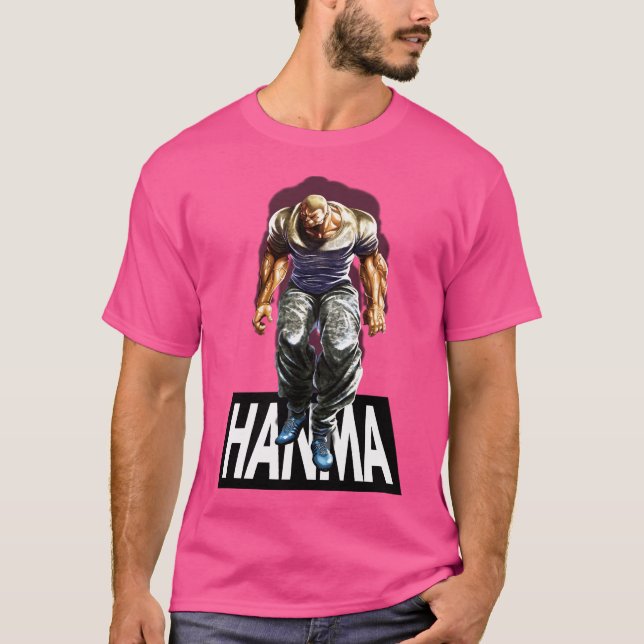 Camiseta Jack Hanma (Primer Hijo De Yujiro Hanma) - Baki Th (Anverso)