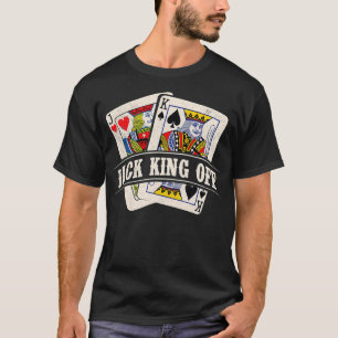 Camiseta Jack King Off Poker Card Player Gambler Ga