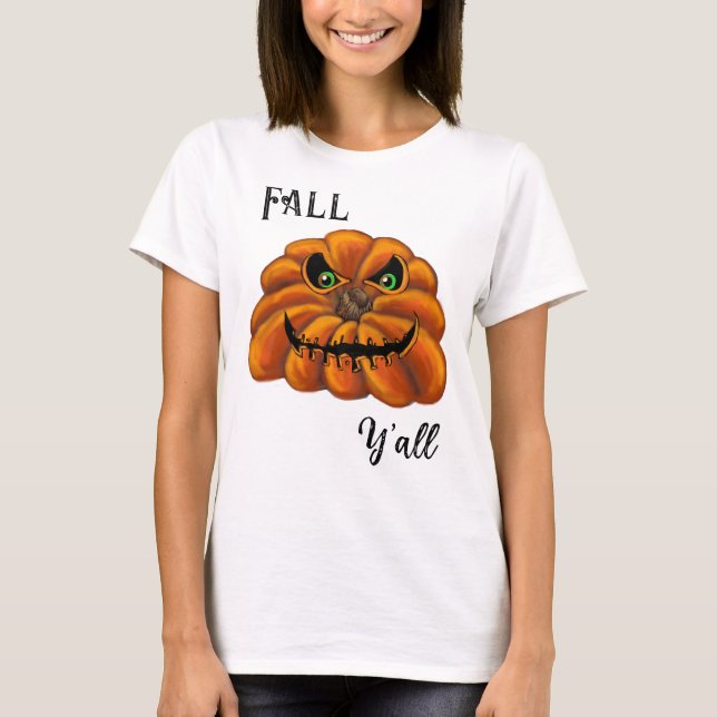 Camiseta Jack-o-Lantern (Anverso)