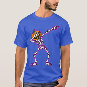 Camiseta Jack O' Lantern Dabbing Pumpkin Halloween Dab Skin