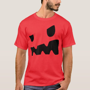 Camiseta Jack O Lantern disstume calabaza temerosa cara Hal