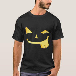Camiseta Jack O Lantern Face Falloween Shirt