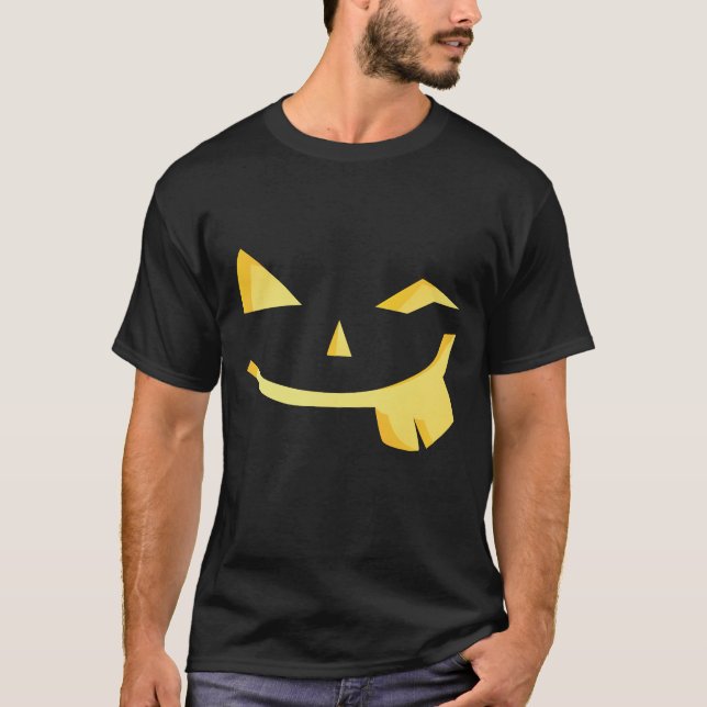 Camiseta Jack O Lantern Face Falloween Shirt (Anverso)