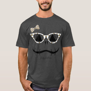 Camiseta Jack O Lantern Face Leopard Glasses Halloween Pump