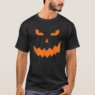 Camiseta Jack o Lantern Gigante de calabaza de cara de Hall