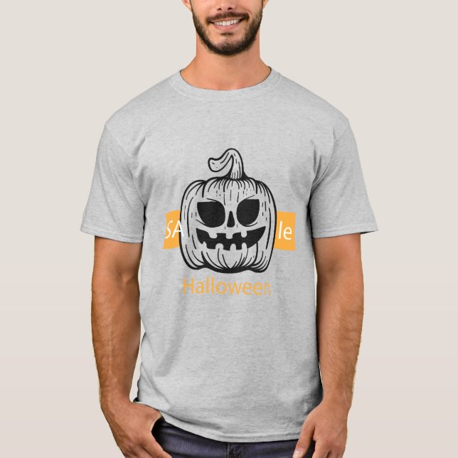 Camiseta Jack O Lantern Halloween Sale (Anverso)