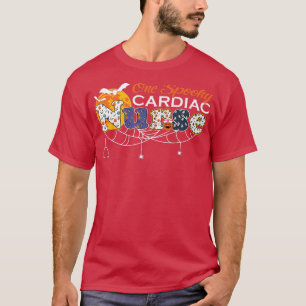 Camiseta Jack O Lantern Pumpkin Una Enfermera Cardíaca Esca