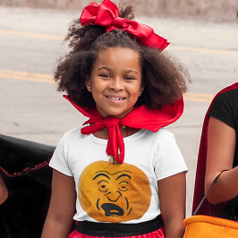 Camiseta Jack o' Lantern Sasued Face Halloween Pumpkin Chic