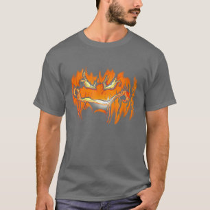 Camiseta Jack O Lantern Scary Cara de calabaza tallada Spoo