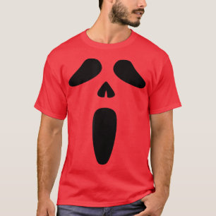 Camiseta Jack O Lantern Scary Cared de calabaza tallada Hal