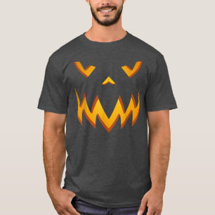 Camiseta Jack O Lantern Scary Pumpkin Face Halloween