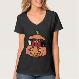 Camiseta Jack O Lantern Sloth