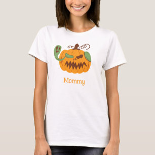 Camiseta Jack-o'-Lantern y Bones espantaron a mamá de Hallo
