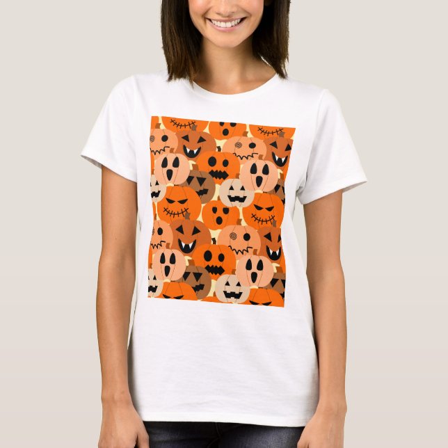 Camiseta Jack-o-Lanterns (Anverso)