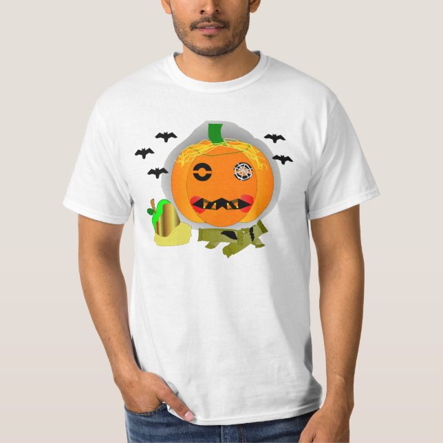 Camiseta Jack-O-Linterna (Anverso)