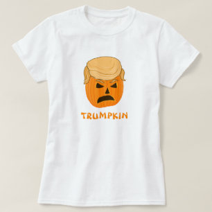 Camiseta Jack-o-linterna divertida de la calabaza de Donald