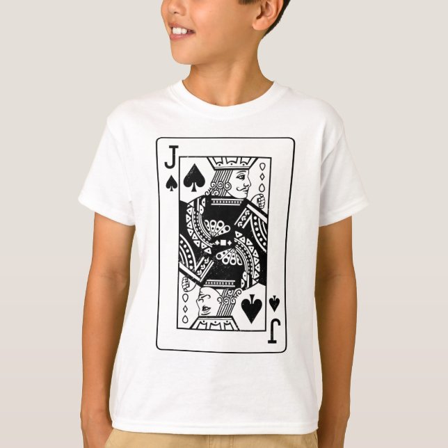 Camiseta Jack Of The Spades Costume Apparel Deck Halloween (Anverso)