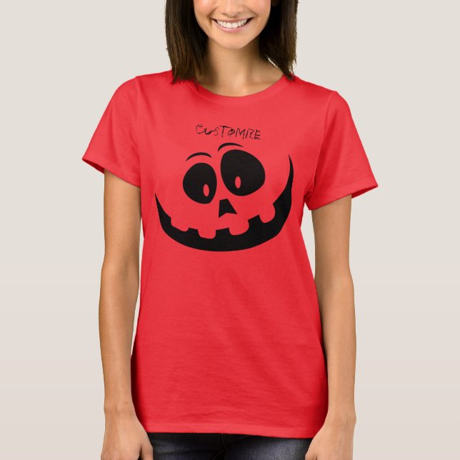 Camiseta Jack O'lantern Smile Thunder_Cove (Anverso)