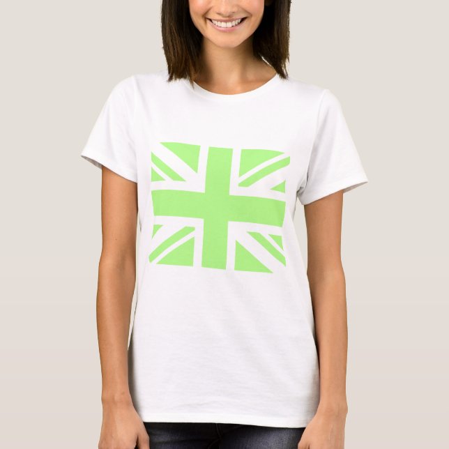 Camiseta Jack Pastel de Unión Verde (Anverso)