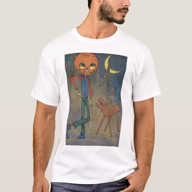 Camiseta Jack Pumpkinhead y el burro (Anverso)