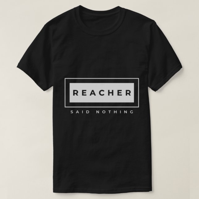 Camiseta Jack Reacher (3) (Diseño del anverso)