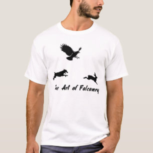 Camiseta Jack Russel y cetrería