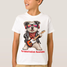 Jack Russell Guitarrista Perro de Rock & Roll
