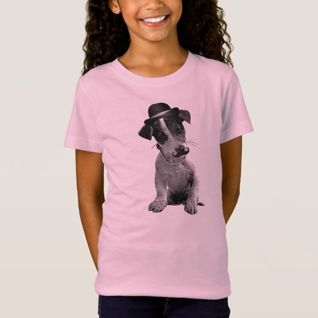 CAMISETA JACK RUSSELL HIPSTER T-SHIRT (Anverso)