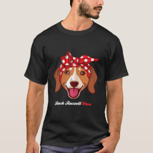 Camiseta Jack Russell Mom Russel Terrier Cute Cumpleaños Ch