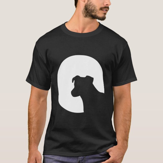 Camiseta Jack Russell Moon (Anverso)