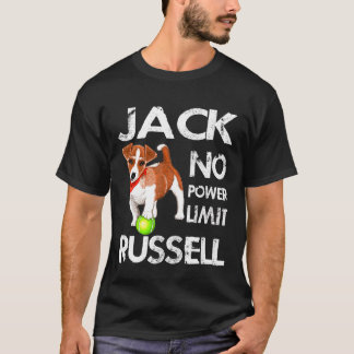 Camiseta Jack Russell Sin Límite De Poder Para El Perro