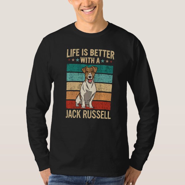 Camiseta Jack Russell Terrier Dog  2 (Anverso)
