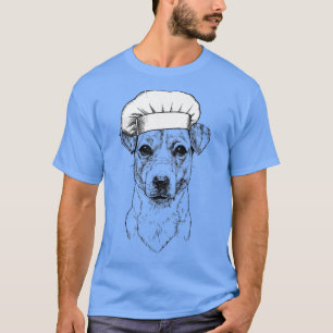 Camiseta Jack Russell Terrier Dog Cocina divertida para coc