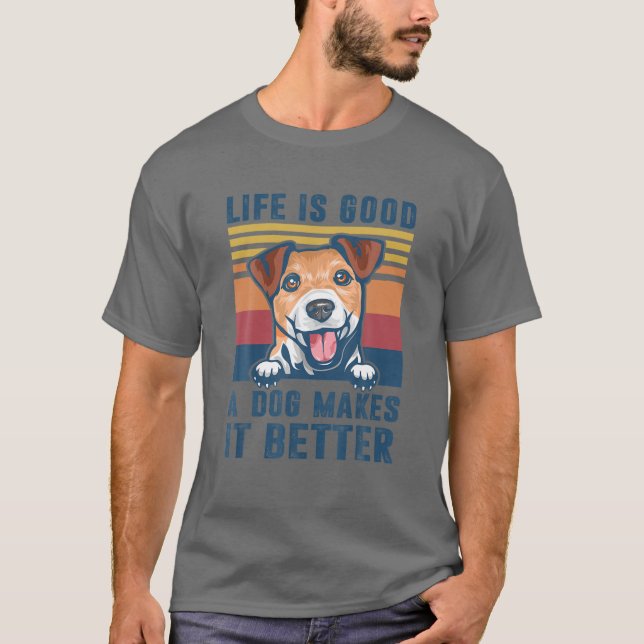 Camiseta Jack Russell Terrier Dog Gifts Funny Jack Russell (Anverso)