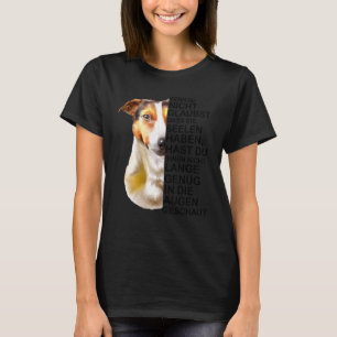 Camiseta Jack Russell Terrier Dog Rama Alma diciendo