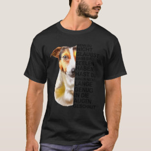 Camiseta Jack Russell Terrier Dog Rama Alma diciendo