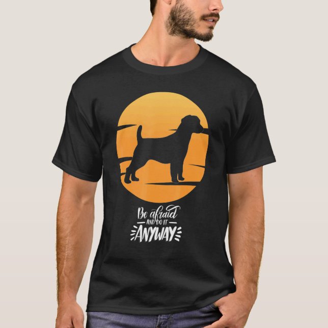 Camiseta Jack Russell Terrier Dog Retro 20 (Anverso)