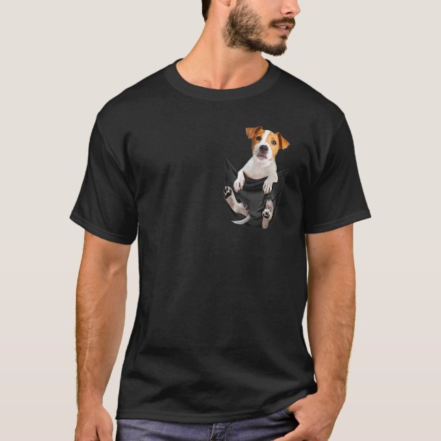 Camiseta Jack Russell Terrier En Tu Bolsillo Para (Anverso)