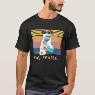 Camiseta Jack Russell Terrier Ew People Dog Con Cara