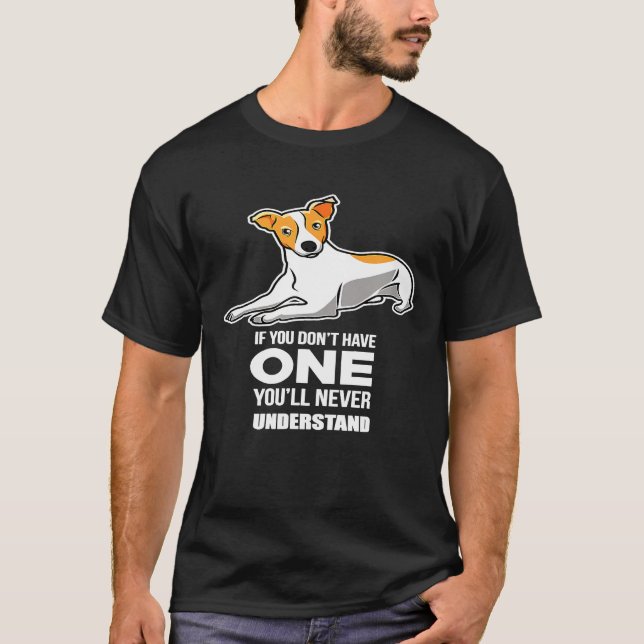 Camiseta Jack Russell Terrier Fun Terrier Dog (Anverso)